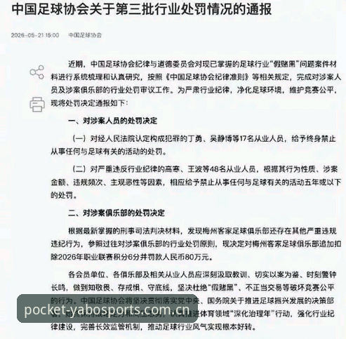 足坛反腐风暴深度解读教程——从第三批禁足名单看中国足球生态重构